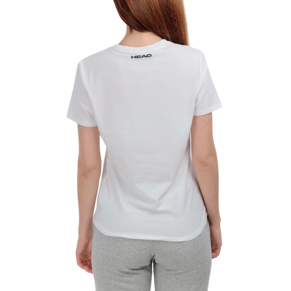 HEAD Rainbow Logo Maglietta - White