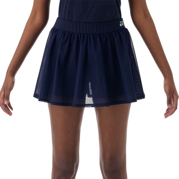 Falda y Shorts Padel Mujer Yonex Club Falda  Dark Navy TWL26147DN