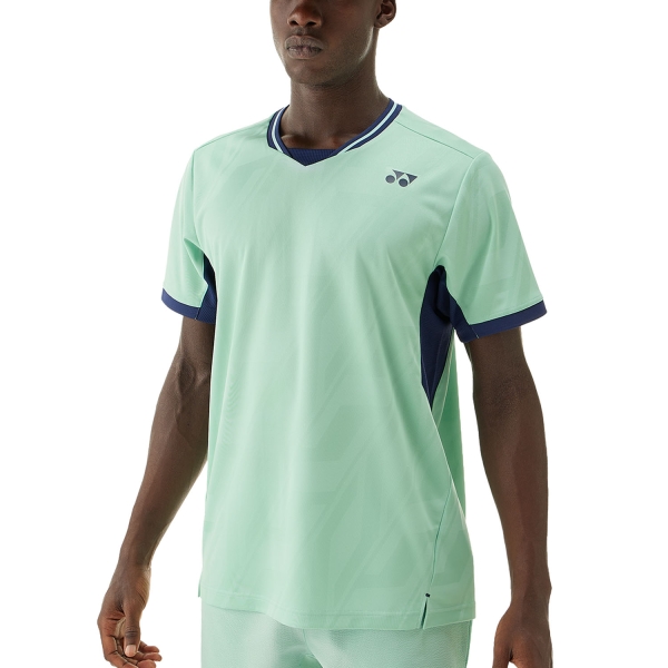 Camiseta Padel Hombre Yonex Club Camiseta  Peppermint TWM10624PM
