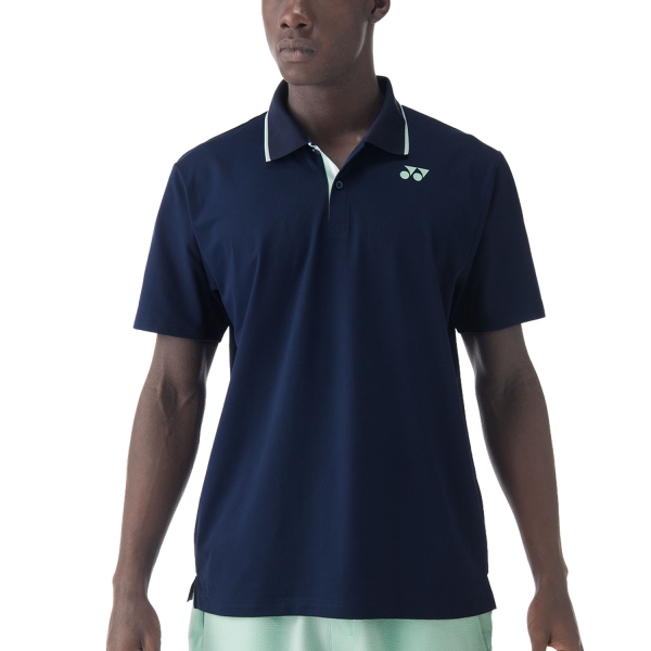 Polo Padel Hombre Yonex Tournament Polo  Dark Navy TWM10628DN