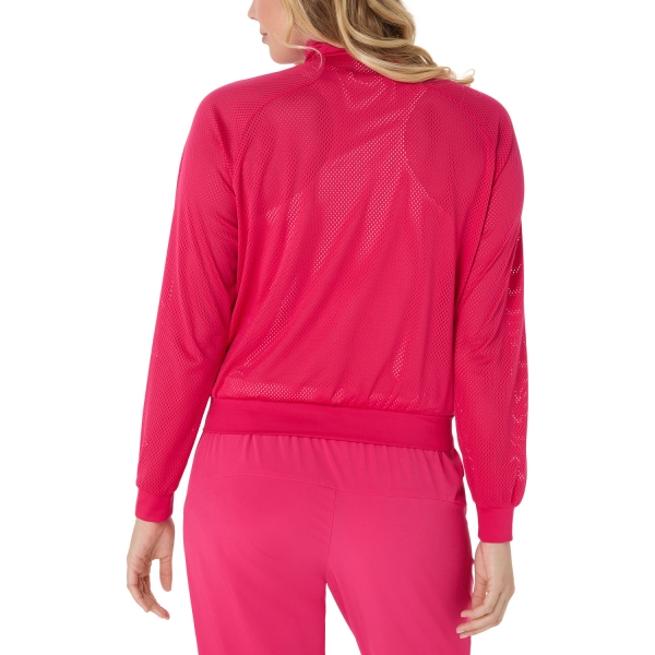 ASICS Match Logo Chaqueta - Bright Rose