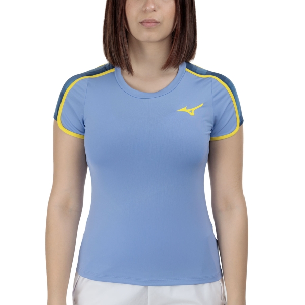 Camiseta y Polo Padel Mujer Mizuno Frontier Camiseta  Bel Air Blue 62GAC20121