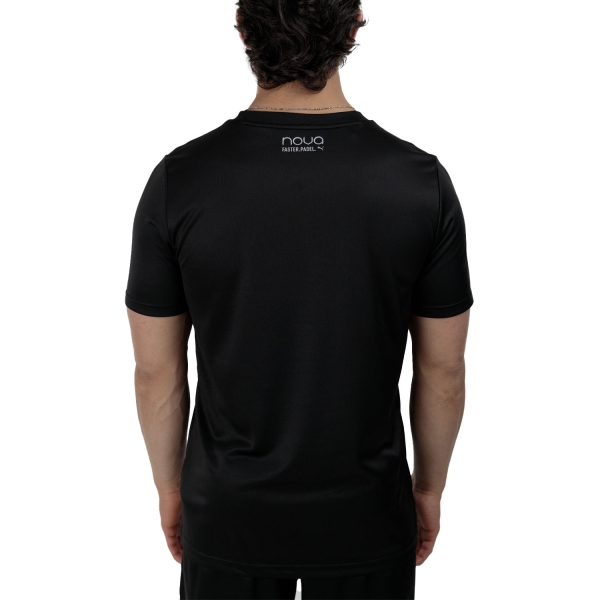 Puma Momo Graphic Camiseta - Black/Heat Fire/White