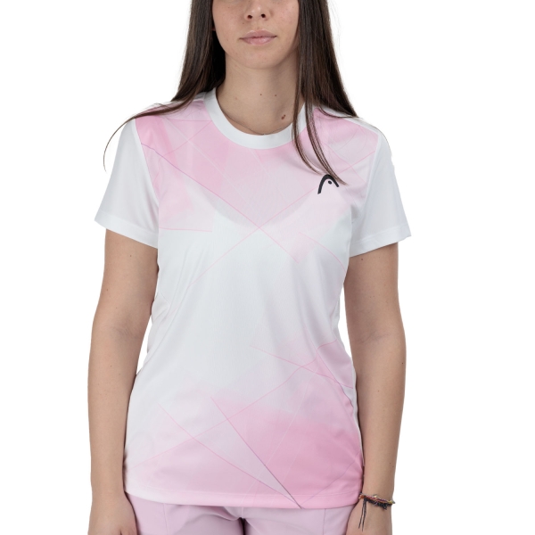 Maglietta e Polo Padel Donna HEAD Tie Break Maglietta  Print Vision/Alight Lilac 814205XWZI