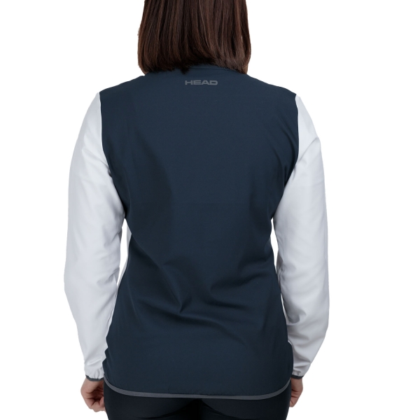 HEAD Club 25 Logo Jacket - Navy/White