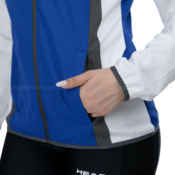 HEAD Club 25 Logo Jacket - Royal Blue/White
