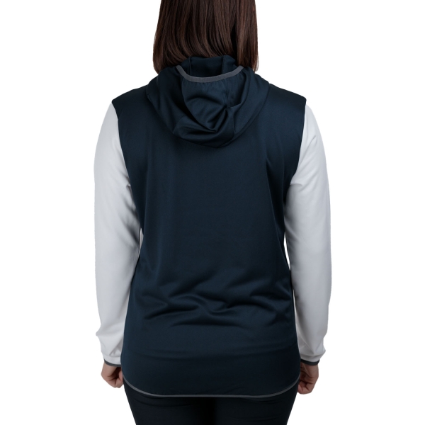 HEAD Club 25 Tech Felpa - Navy/White