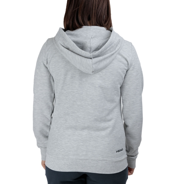 HEAD Club Original Logo Felpa - Grey Melange