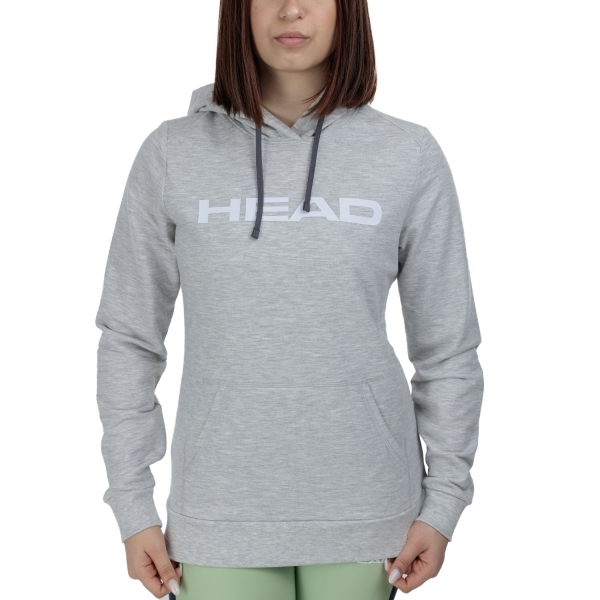 Maglie e Felpe Padel Donna HEAD Club Original Felpa  Grey Melange 814825GM