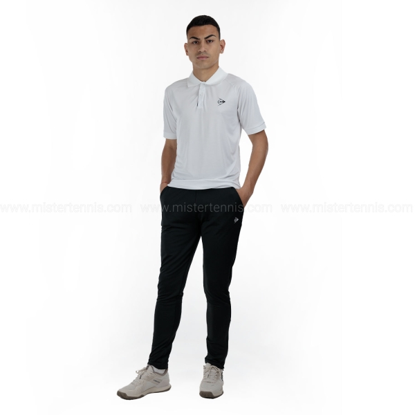 Dunlop Club Logo Polo - White