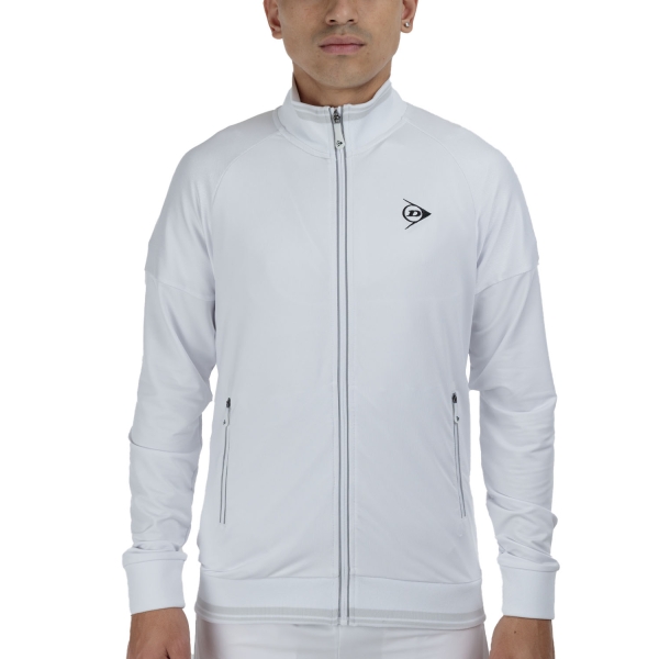 Men's Padel Shirt and Hoody Dunlop Club Sweatshirt  White 880341