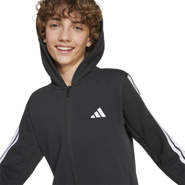 adidas Niños Essentials Traje - Black/White