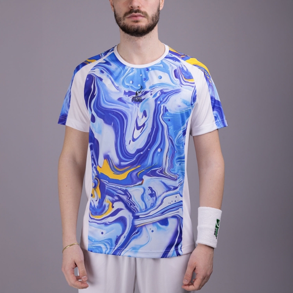Men's T-Shirt Padel Australian Marble Ace TShirt  Bianco PAUTS0019002