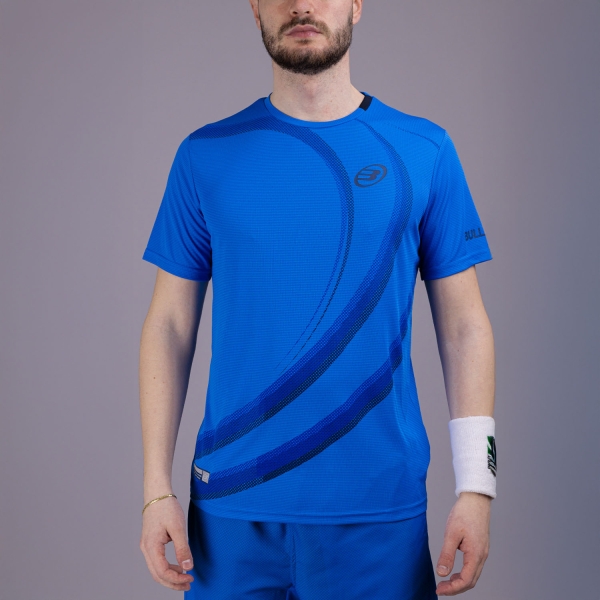 Camiseta Padel Hombre Bullpadel Beque Camiseta Atomic Blue 473858995