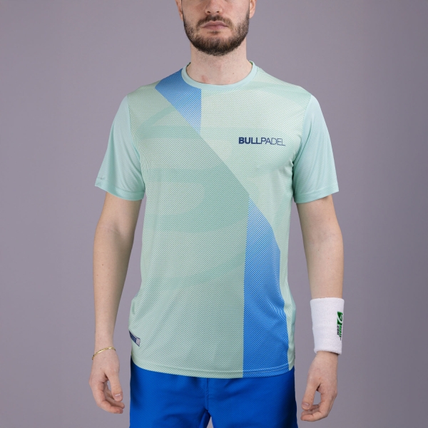 Camiseta Padel Hombre Bullpadel Brumo Camiseta Apple Green 473933058