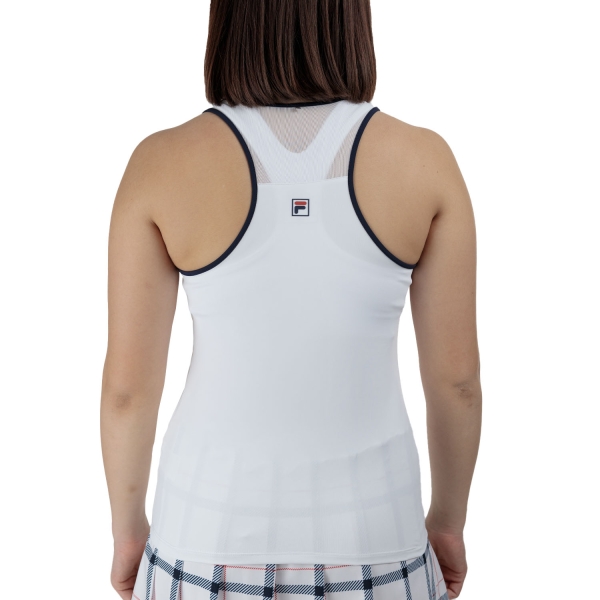 Fila Hilke Top - White/Check Comb