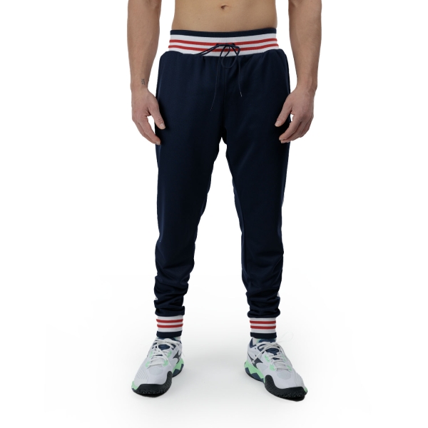 Pant y Tights Padel Hombre Fila Bame Pantalones  Navy/White FBM2424011501