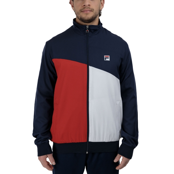 Chaqueta Padel Hombre Fila Marcus Chaqueta  Navy/Red Comb FBM2510101502
