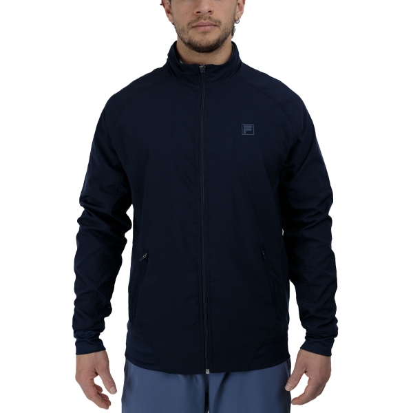 Men's Padel Jacket Fila Aston Jacket  Navy FBM2510551500