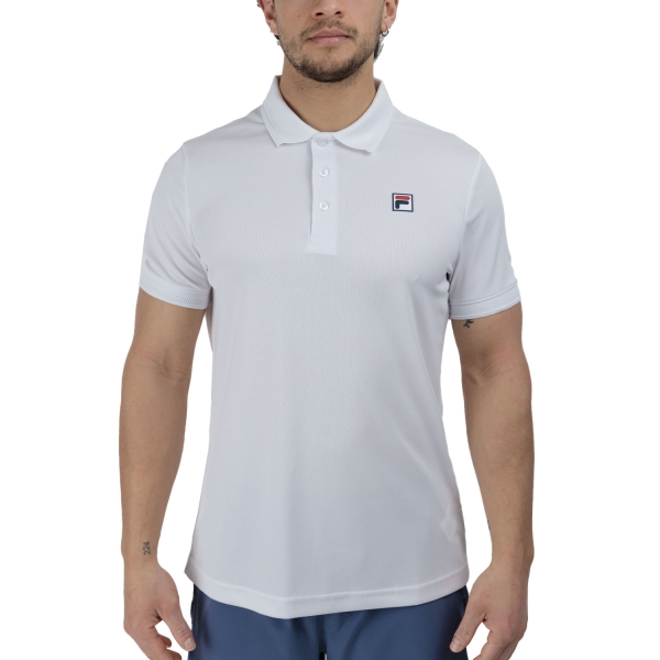 Polo Padel Hombre Fila Hermano Polo  White FBM251240001