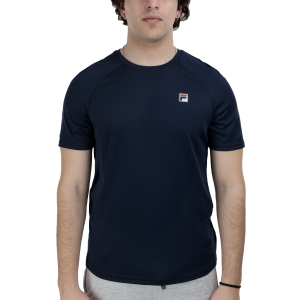 Maglietta Padel Uomo Fila Holger Maglietta  Navy FBM2513301500