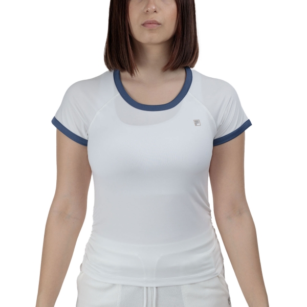 Camiseta y Polo Padel Mujer Fila Ophelia Camiseta  White Alyssum XCL2513322002