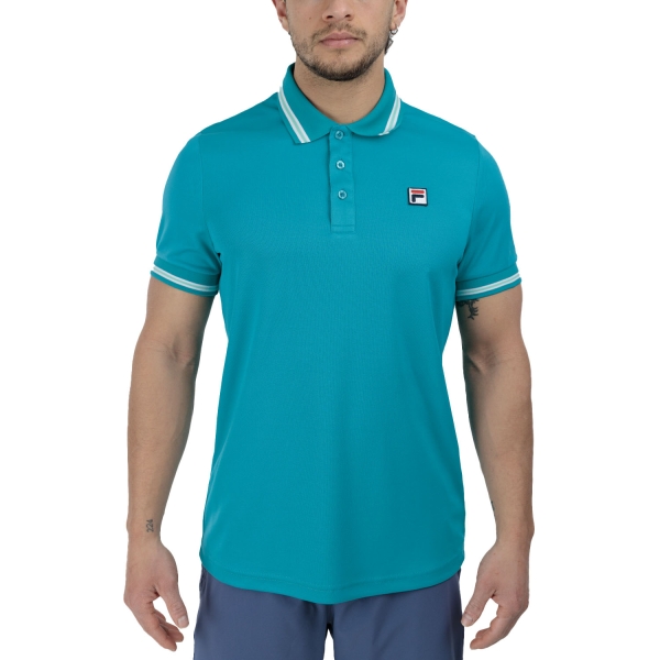 Polo Padel Hombre Fila Piro Polo  Capri Breeze FBM1311101740