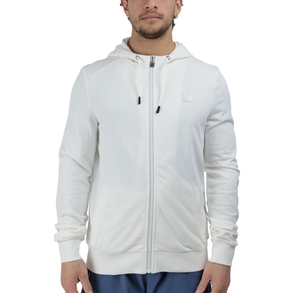 Men's Padel Shirt and Hoody Fila Robin Hoodie  White Alyssum FME2510302002