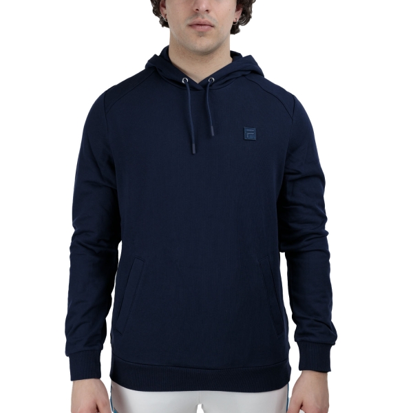 Men's Padel Shirt and Hoody Fila Roy Hoodie  Navy FME2511251500