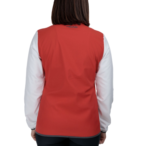 HEAD Club 25 Logo Jacket - Red/white