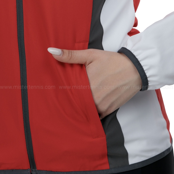 HEAD Club 25 Logo Jacket - Red/white