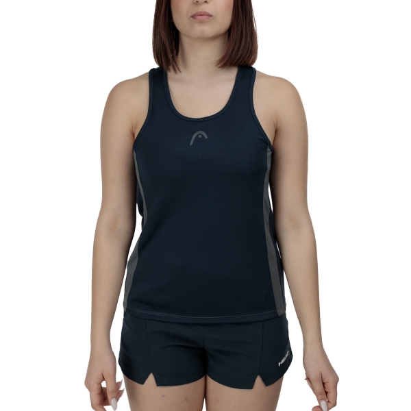 Canotta Padel Donna HEAD Club 25 Tech Canotta  Navy 814735NV