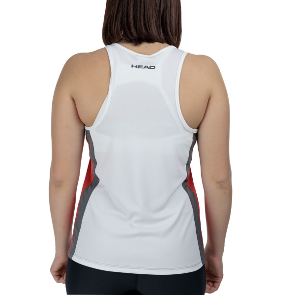 HEAD Club 25 Tech Canotta - Red/White