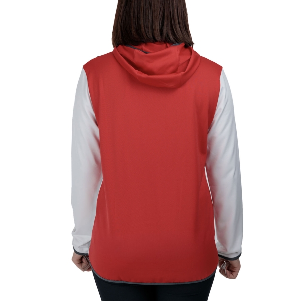 HEAD Club 25 Tech Felpa - Red/White