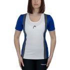 HEAD Club 25 Tech Logo Maglietta - Royal White HEAD Club 25 Tech Logo Maglietta - Royal White