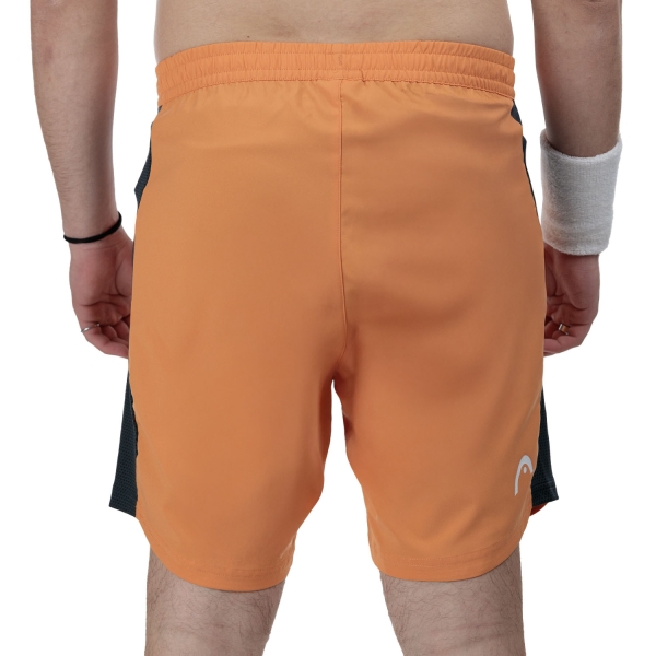 HEAD Power 7in Pantaloncini - Campfire Orange