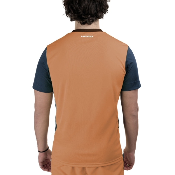 HEAD Slice Club Maglietta - Campfire Orange