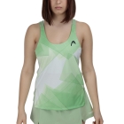 HEAD Spirit Canotta - Print Vision W/Celery Green HEAD Spirit Canotta - Print Vision W/Celery Green