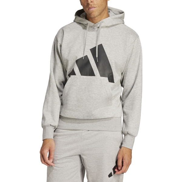 Camiseta y Sudadera Padel Hombre adidas Essentials Sudadera  Medium Grey Heather/Black IN6160