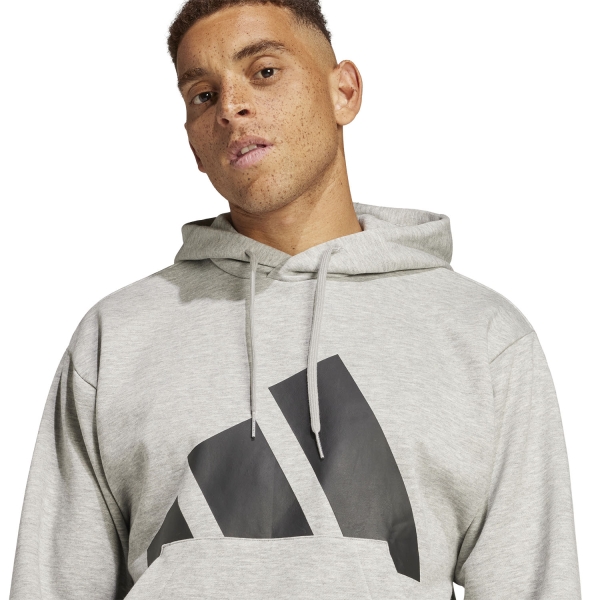 adidas Essentials Sudadera - Medium Grey Heather/Black