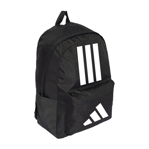adidas Classic Three Stripes Backpack Junior - Black/White