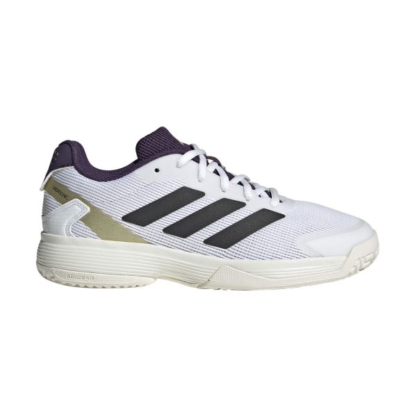 Zapatillas Padel Niños adidas Ubersonic Ninos  FTWR White/Core Black/Aurora Plum JH5120