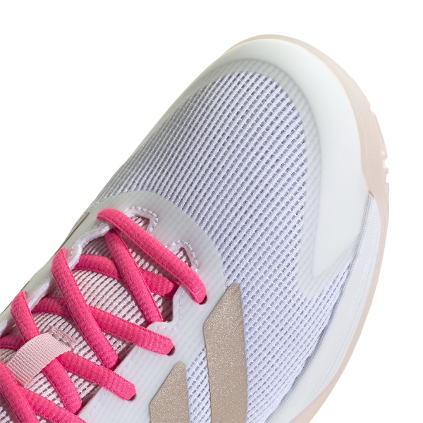 adidas Ubersonic Niños - Off White/Silver Metallic/Powder Plum
