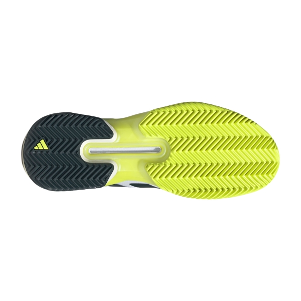 adidas ADIZERO Ubersonic 5 Clay - Aurora Ivy/FTWR White