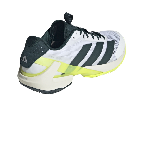 adidas ADIZERO Ubersonic 5 Clay - Aurora Ivy/FTWR White