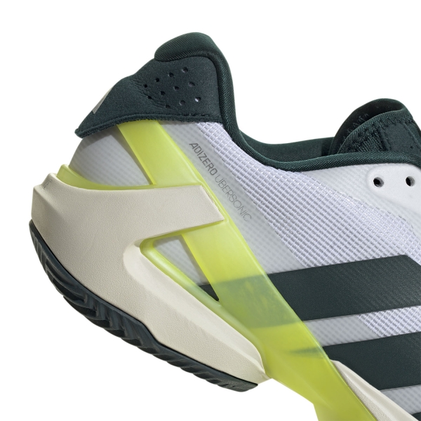 adidas ADIZERO Ubersonic 5 Clay - Aurora Ivy/FTWR White