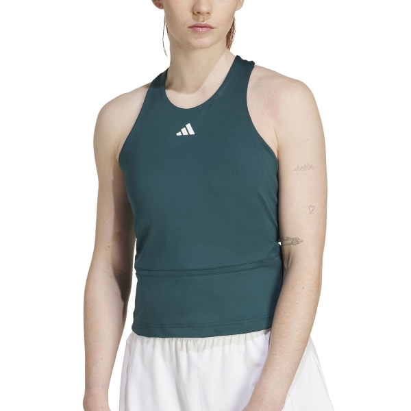 Top Padel Mujer adidas CLIMACOOL Logo Top  Aurora Ivy JW2990