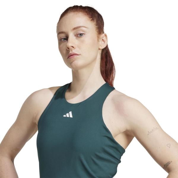 adidas CLIMACOOL Logo Tank - Aurora Ivy