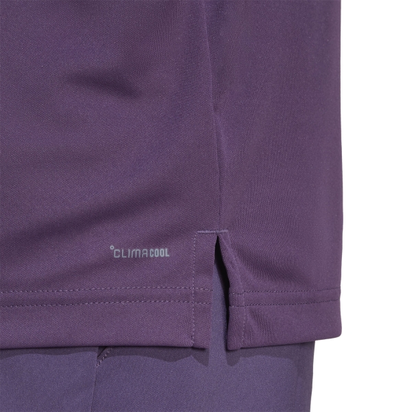 adidas 3 Stripes Club Polo - Aurora Plum