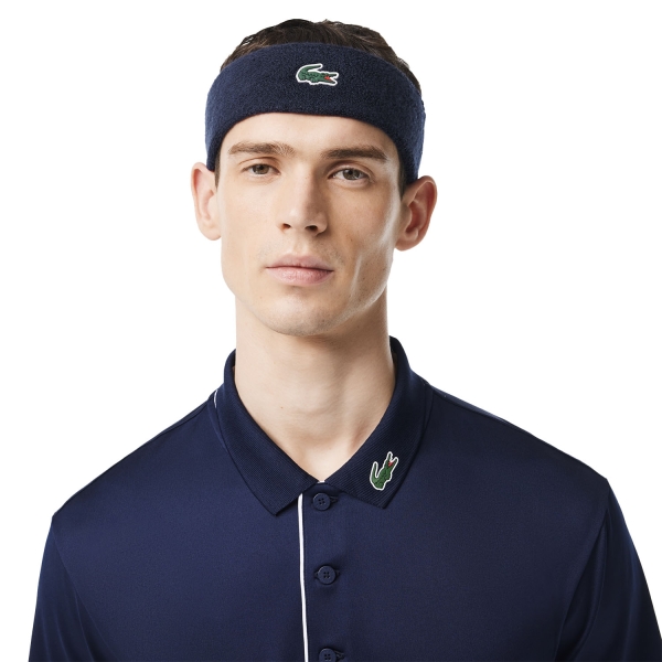 Lacoste Logo Banda - Bleu Marine